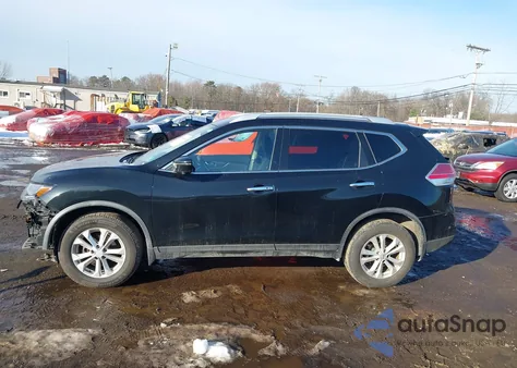 2016 Nissan Rogue Sv из США, поврежденный, VIN JN8AT2MV4GW151786